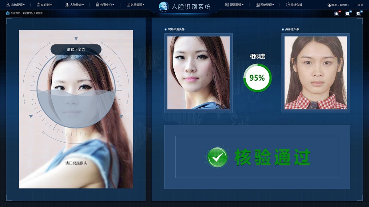人脸识别系统(图4) 人脸识别系统(图4)