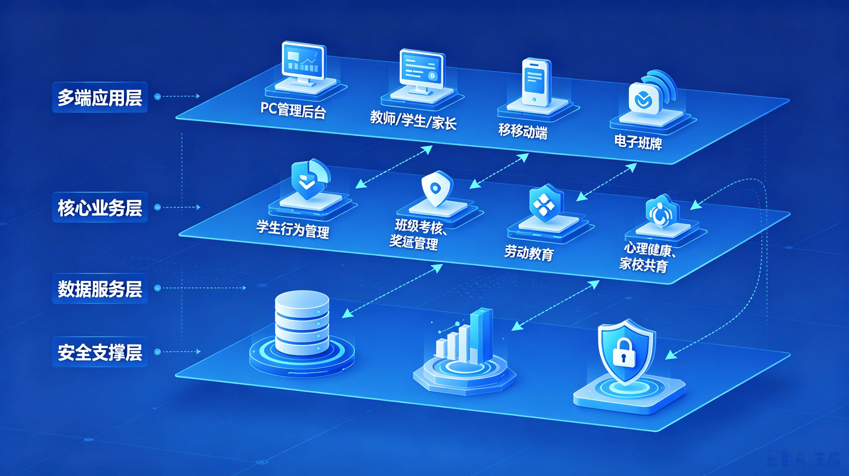 量化评价、全程留痕、精准施教 ，智慧德育系统创新校园育人新模式(图1)